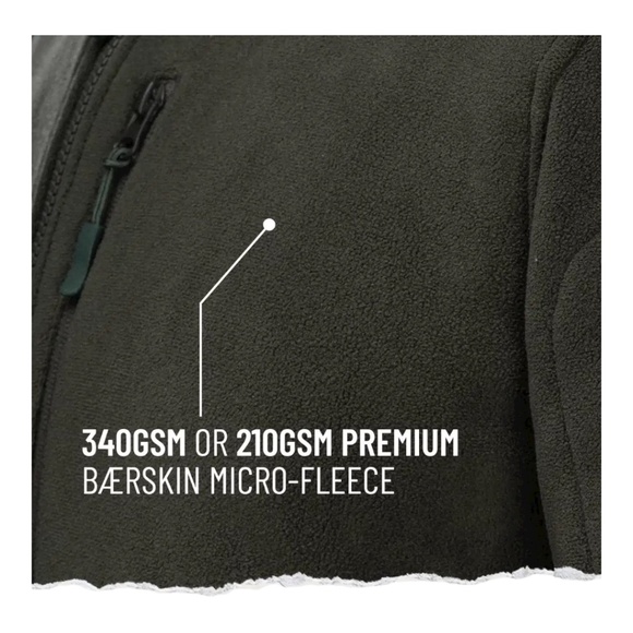 NWT BaerSkin Fleece Jacket Tactical Jacket Size XL NEW With TAG - Picture 3 of 12
